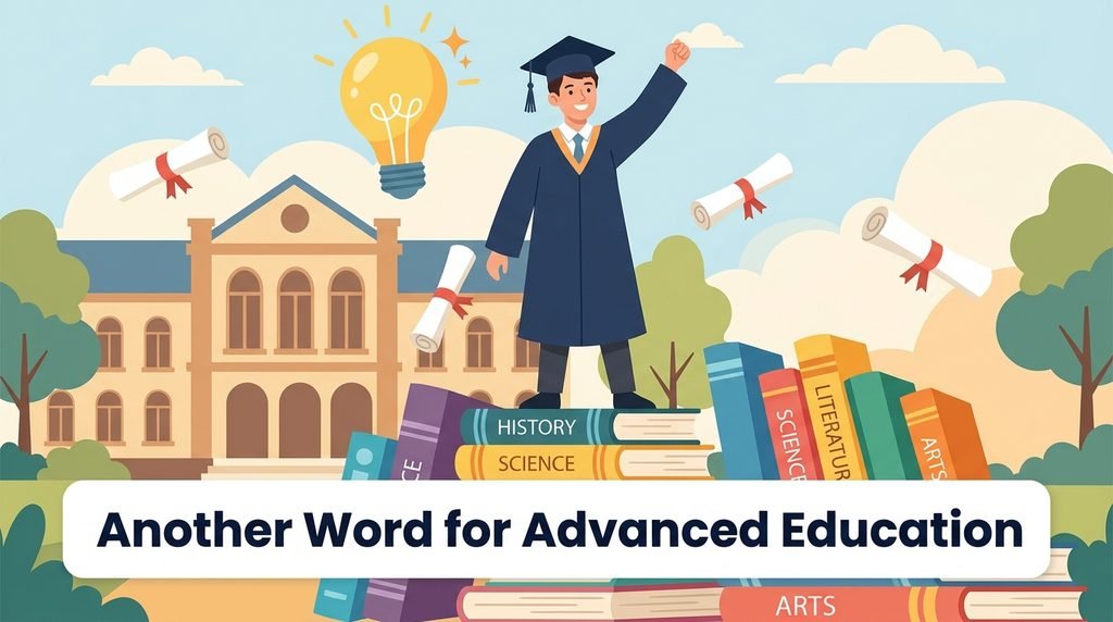 another word for advanced education
