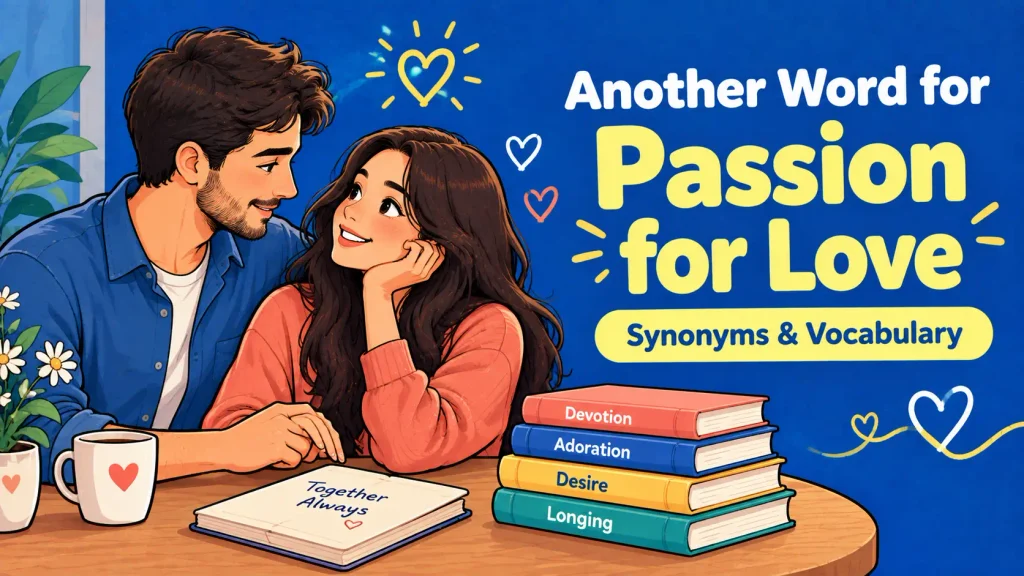 another word for passion for love