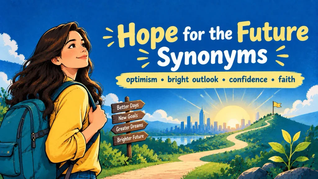 hope for the future synonyms