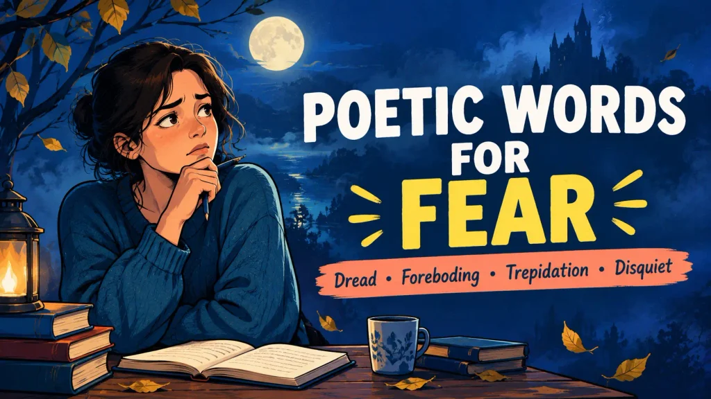 poetic words for fear