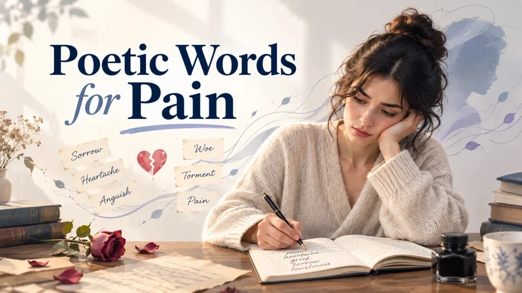 poetic words for pain