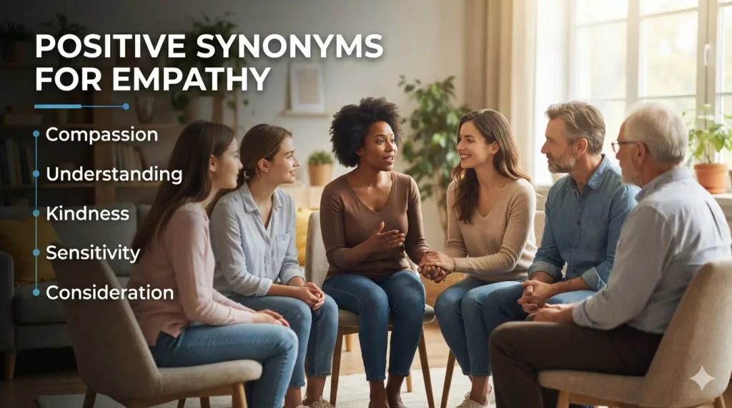 positive synonyms for empathy