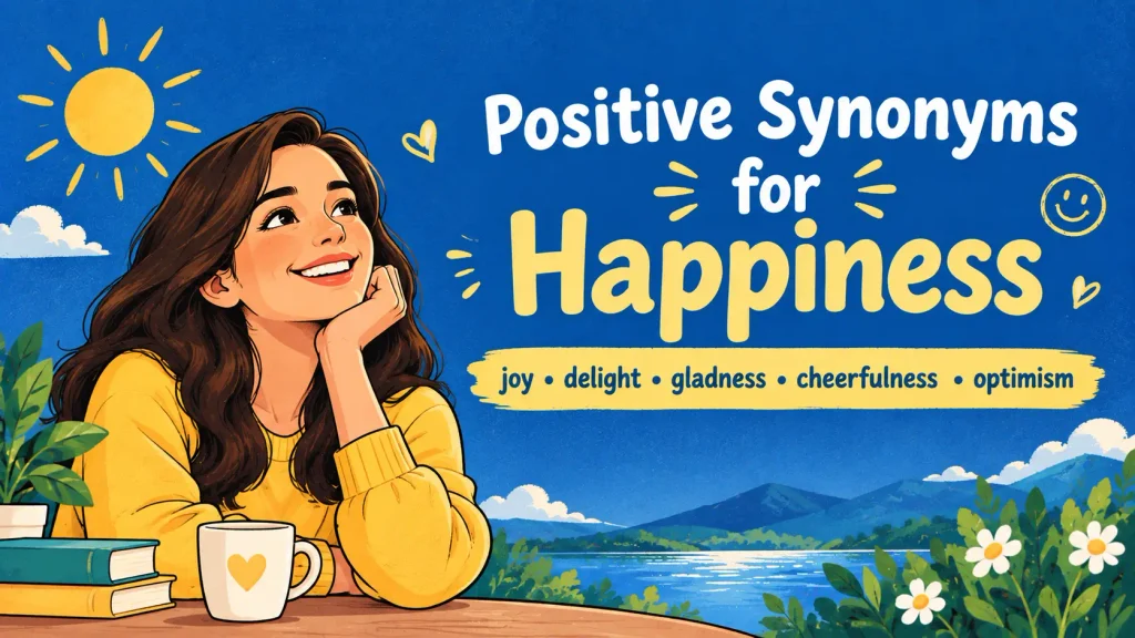 positive synonyms for happiness
