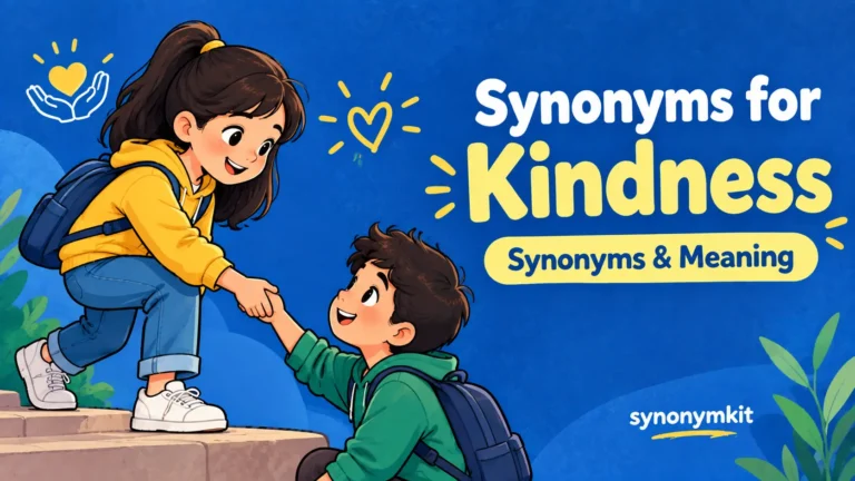 synonyms for kindness