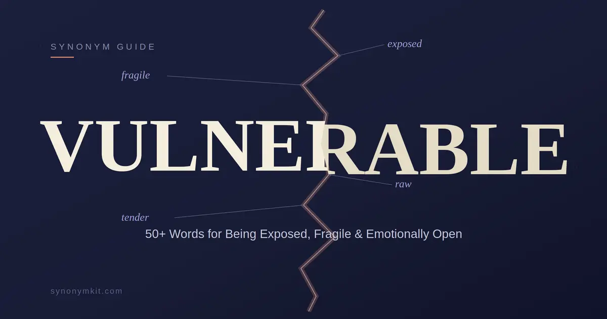 synonym for vulnerable