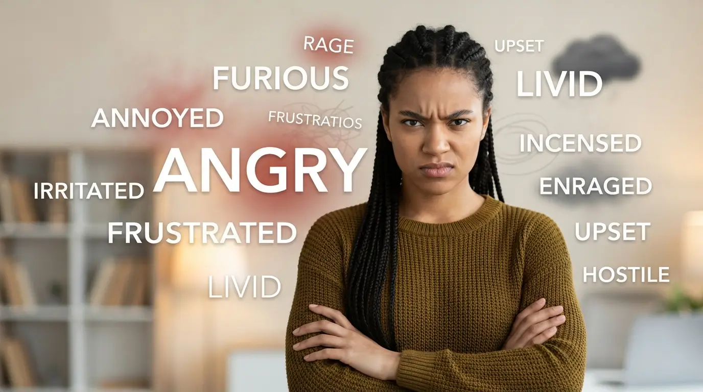 synonyms for angry