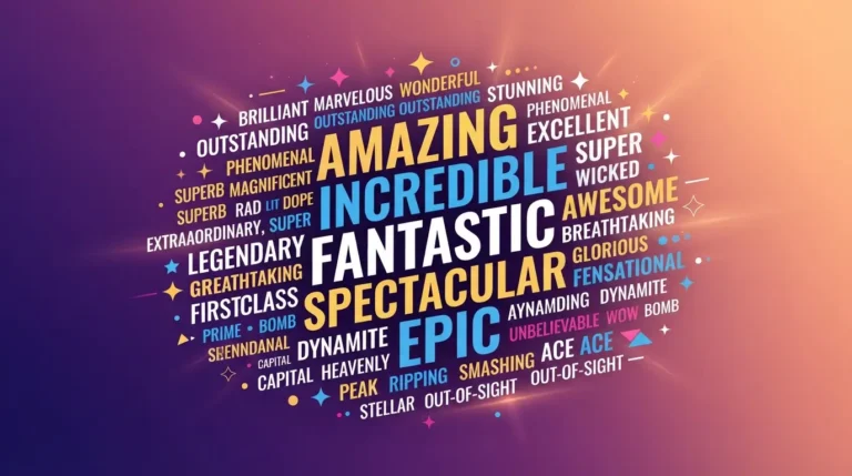 synonyms for awesome