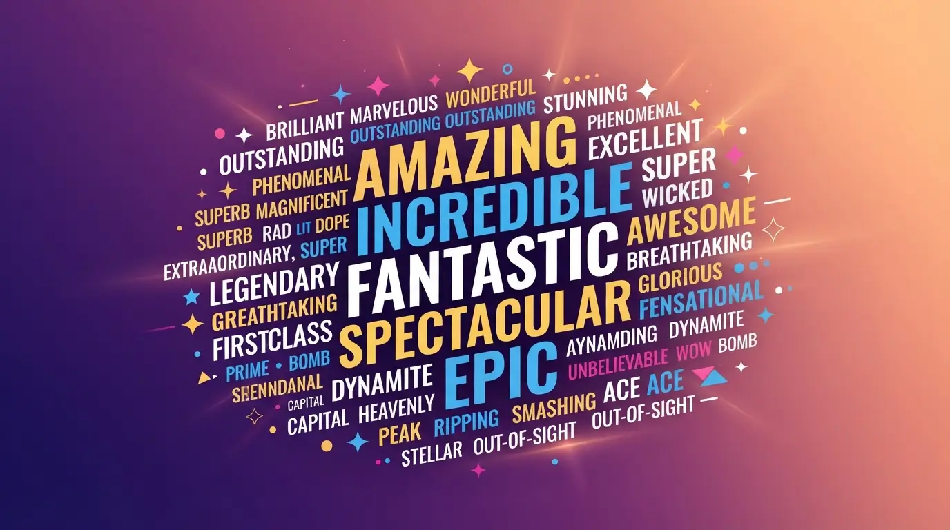 synonyms for awesome