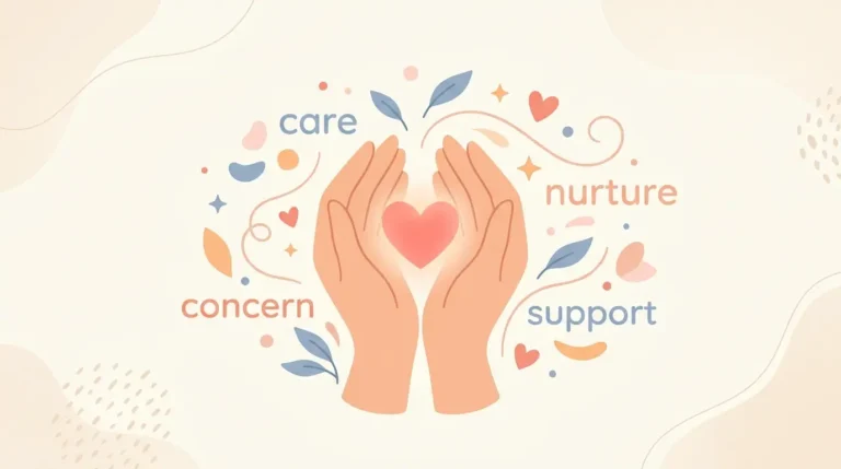 synonyms for care