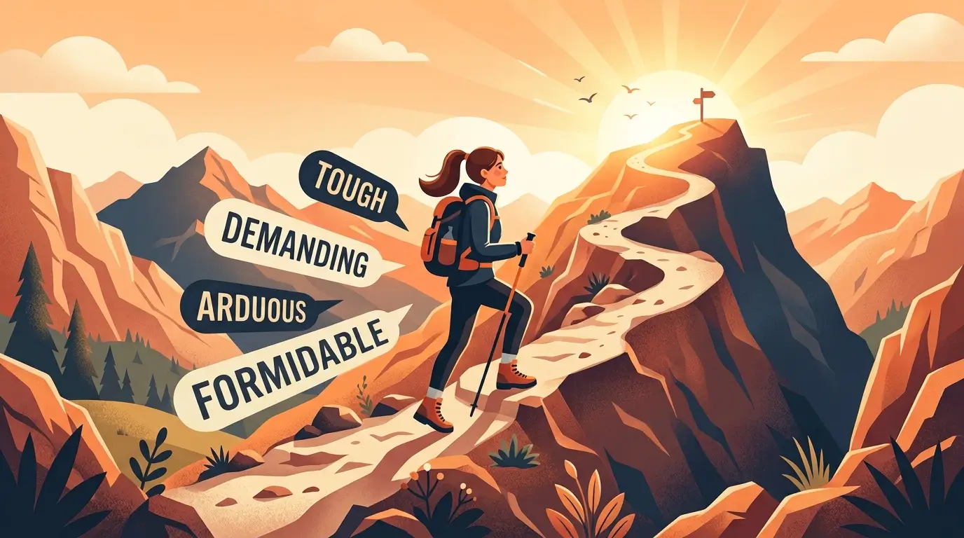 synonyms for challenging