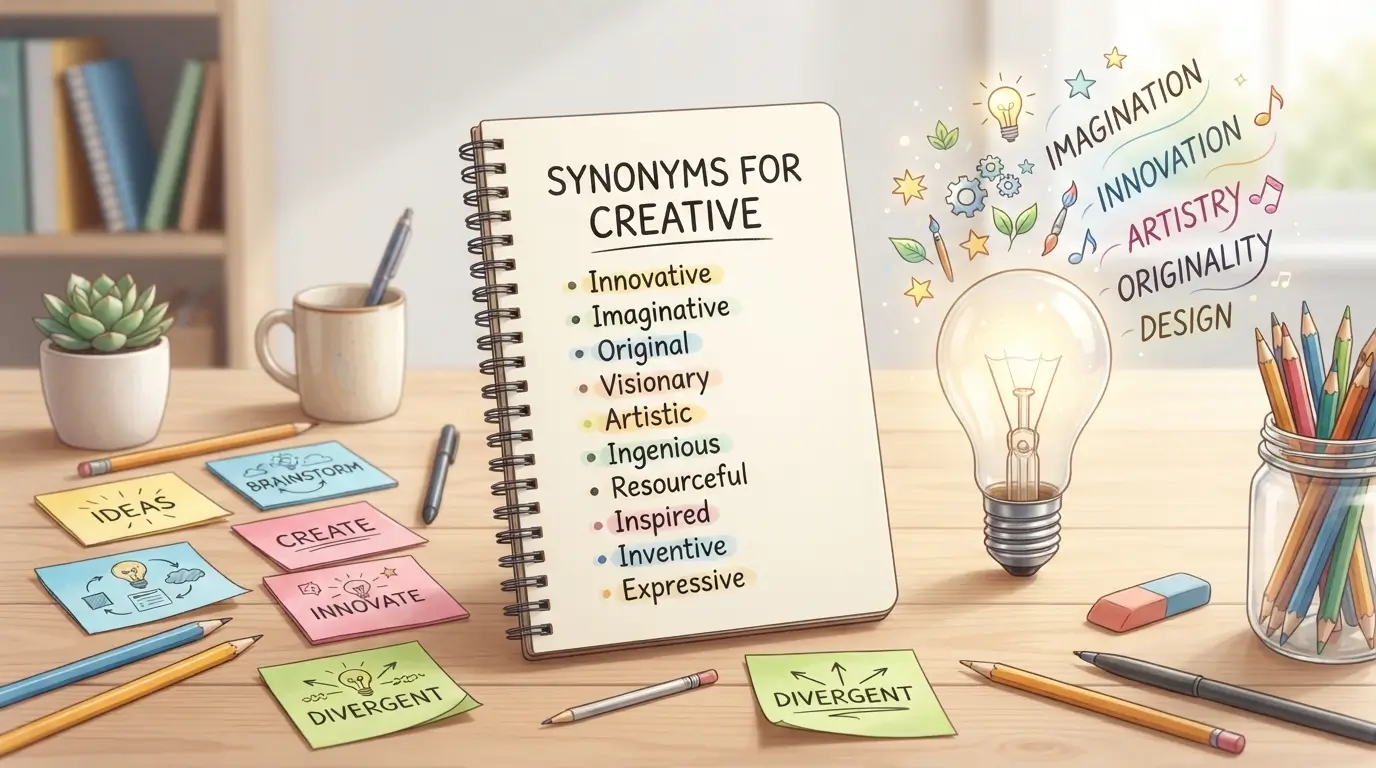 synonyms for creative