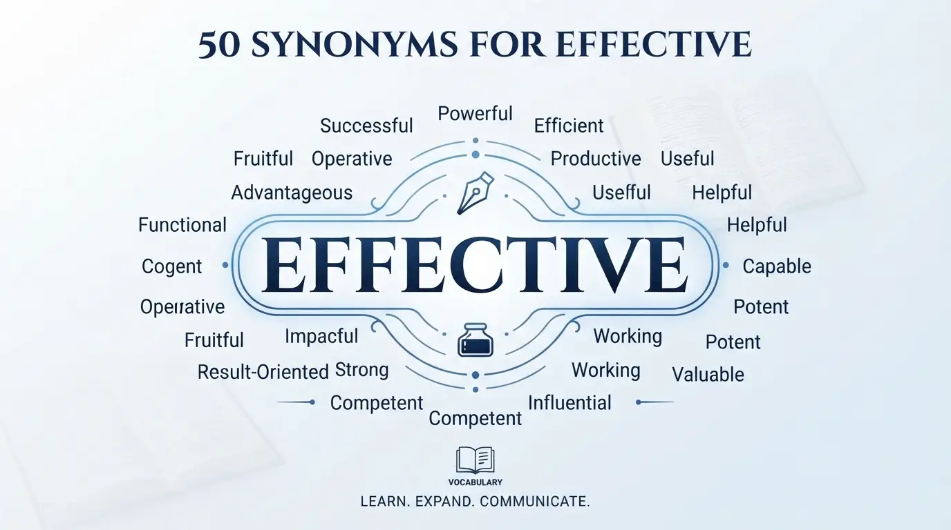synonyms for effective