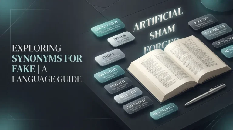 synonyms for fake