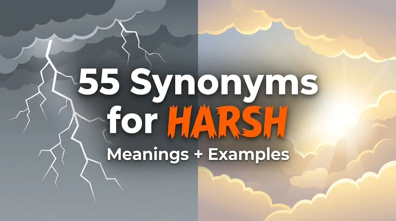 synonyms for harsh