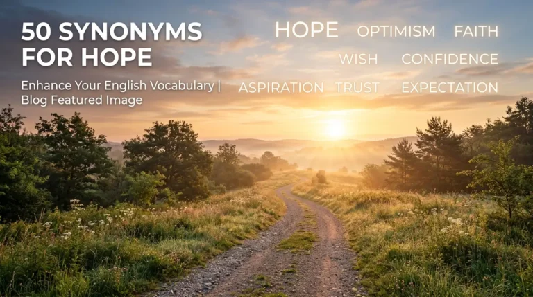 synonyms for hope