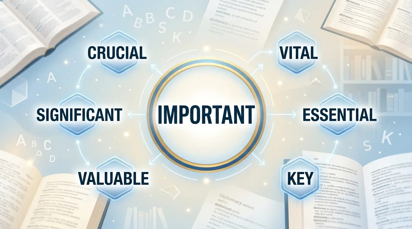 synonyms for important