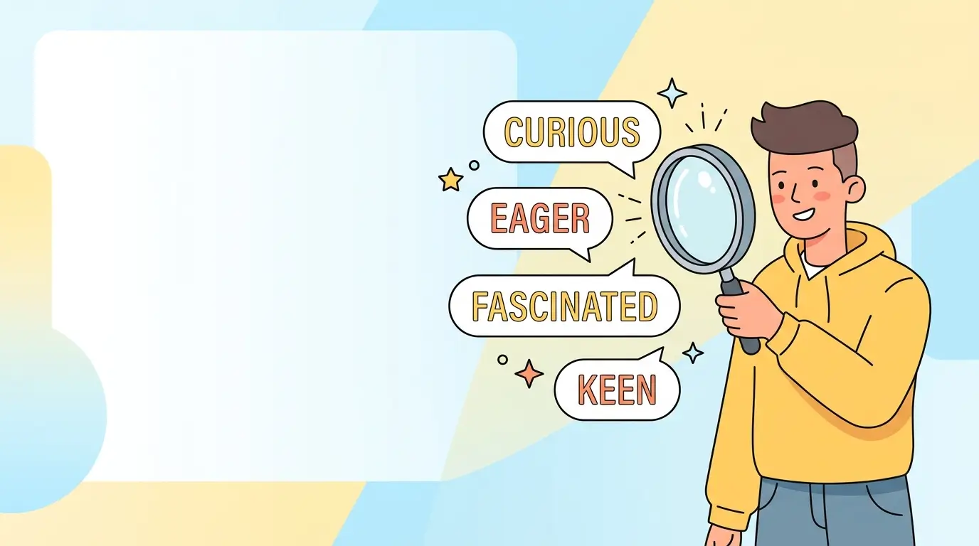 synonyms for interested