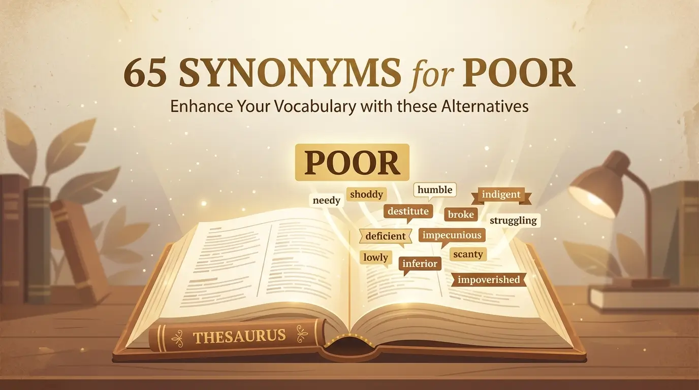 synonyms for poor