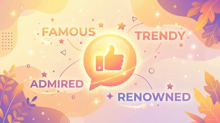synonyms for popular