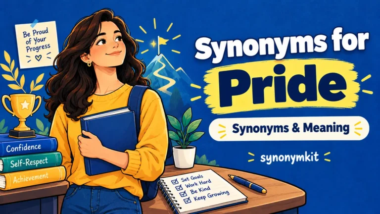 synonyms for pride
