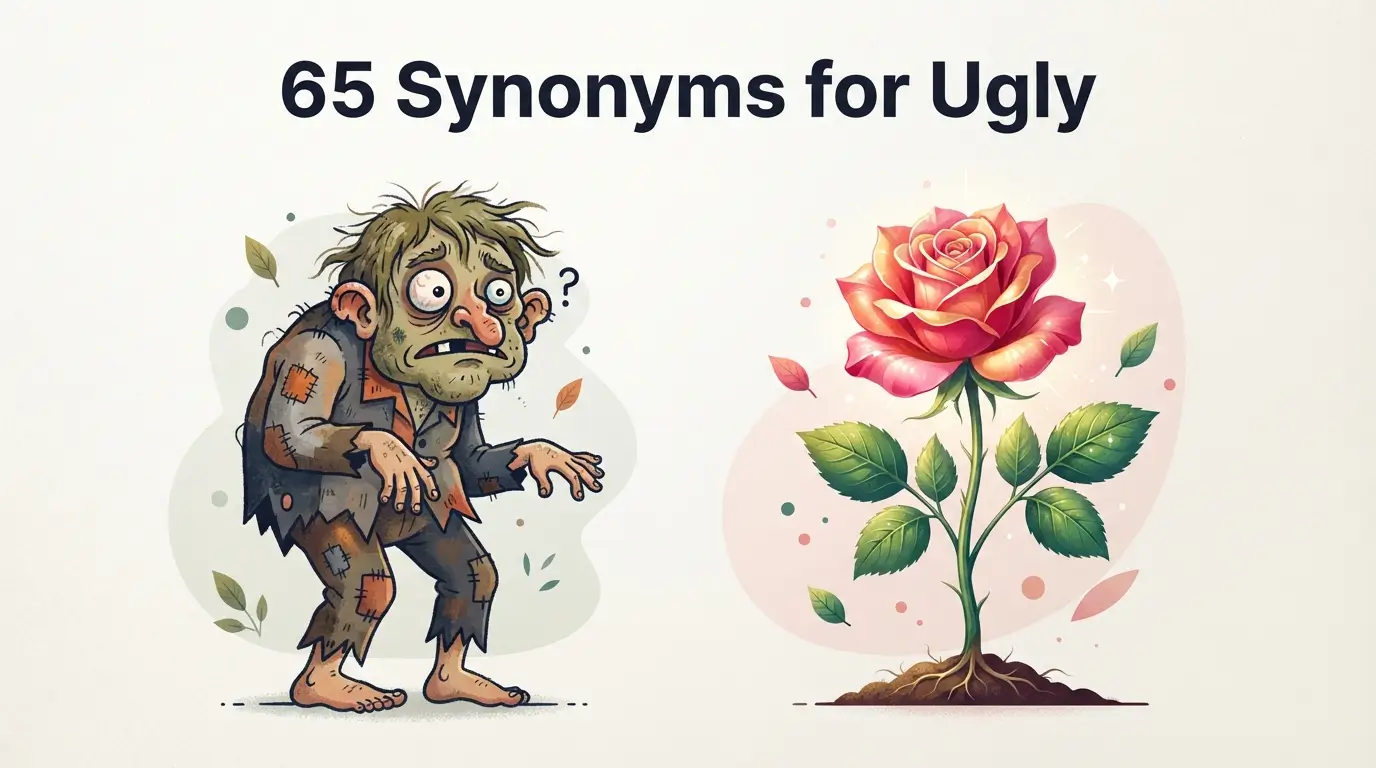synonyms for ugly