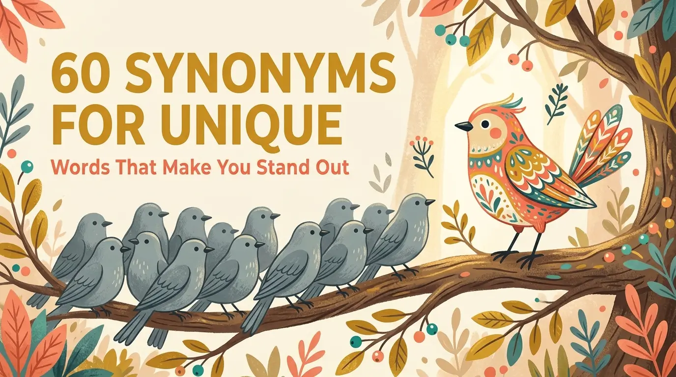 synonyms for unique