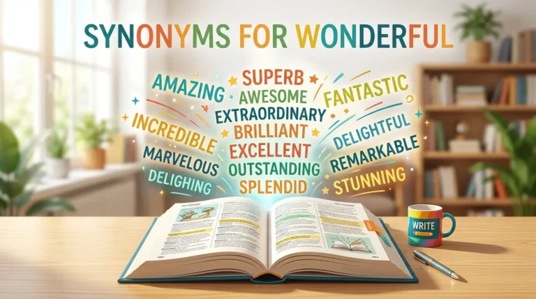 synonyms for wonderful