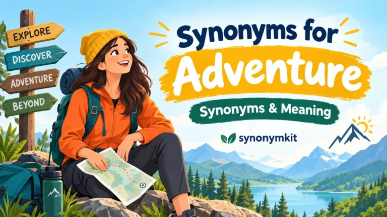 synonyms for adventure