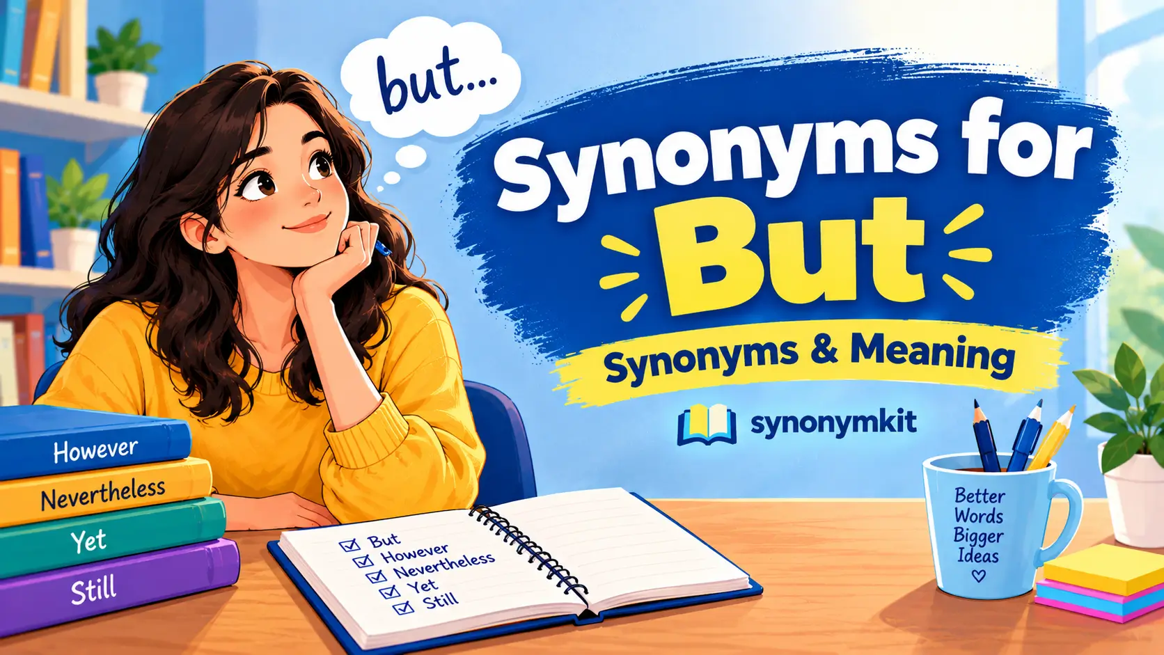 synonyms for but