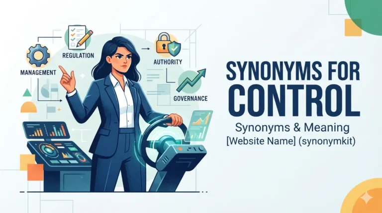 synonyms for control