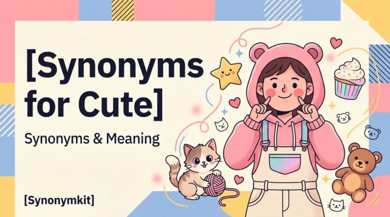 synonyms for cute
