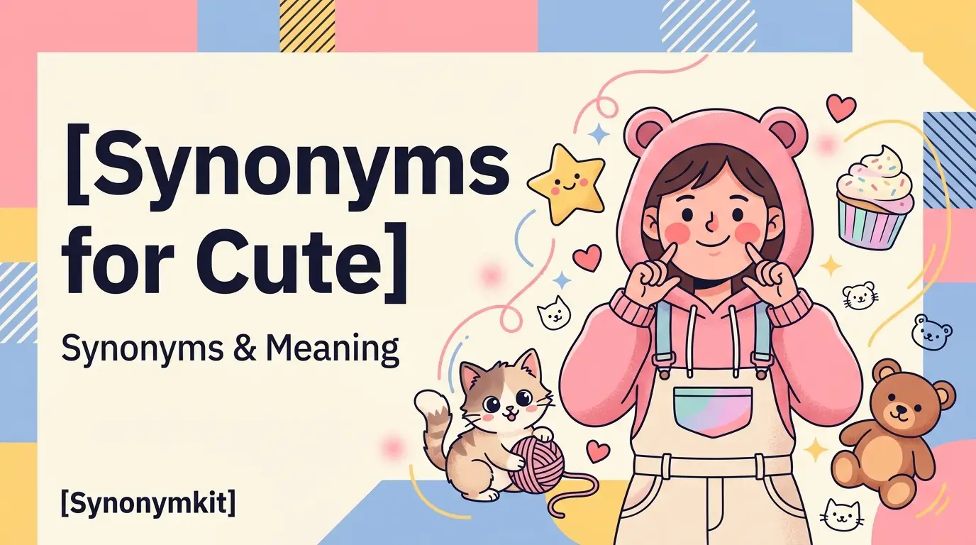 synonyms for cute
