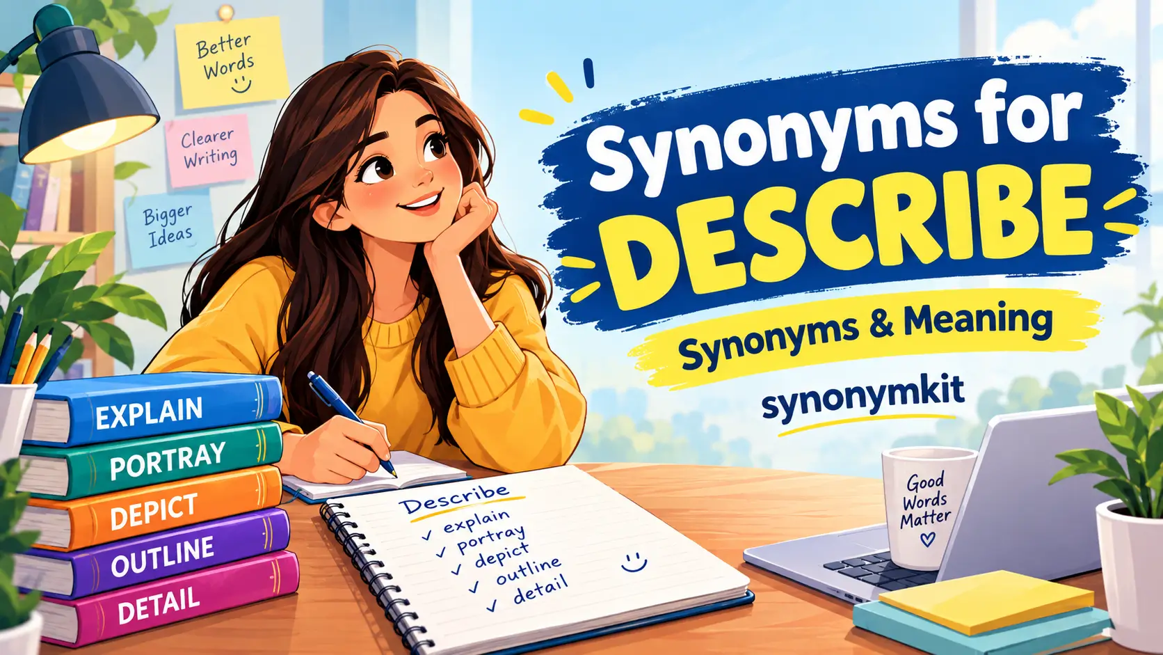 synonyms for describe