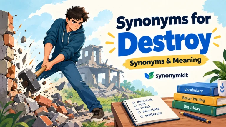 synonyms for destroy