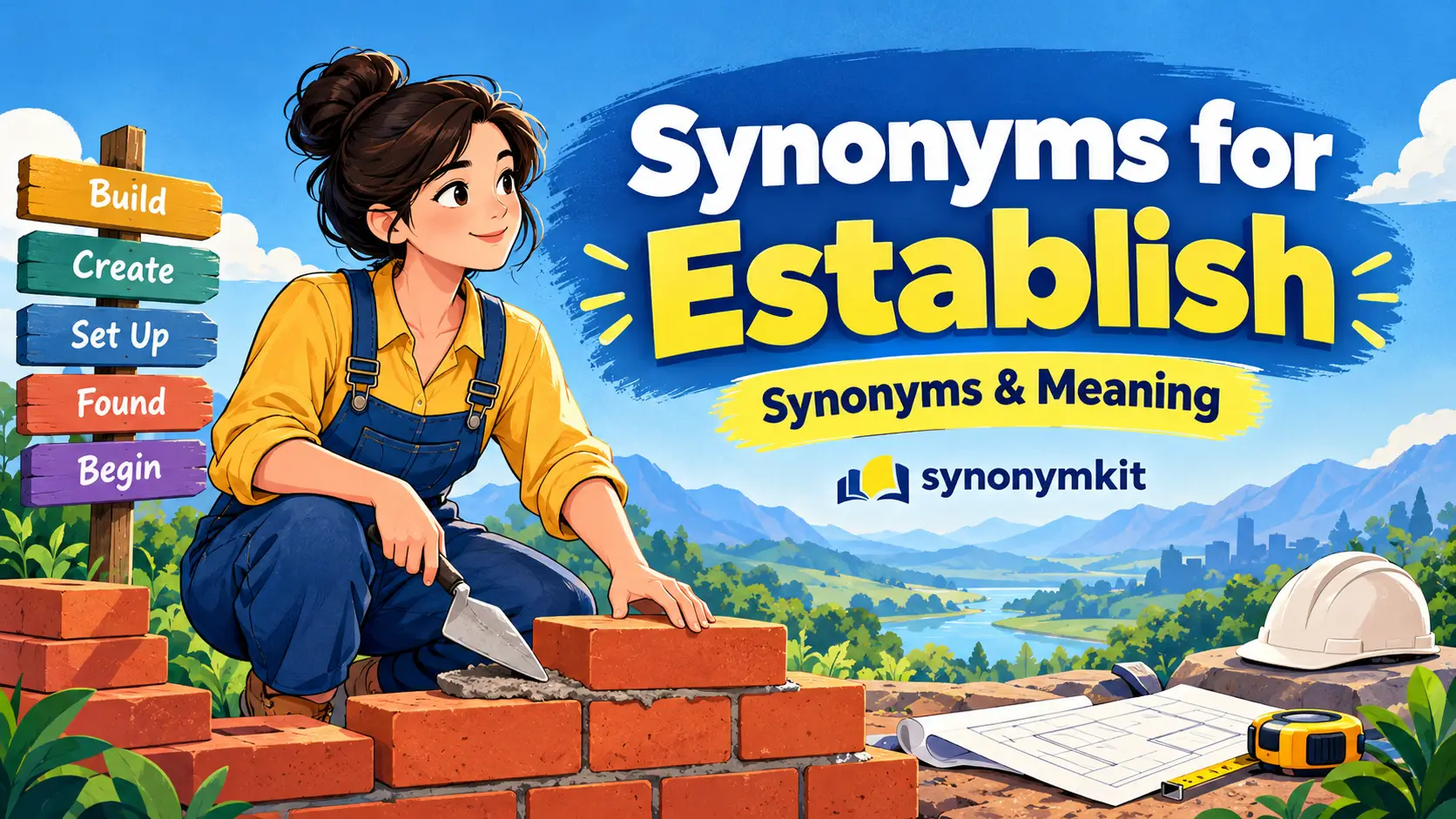 synonyms for establish
