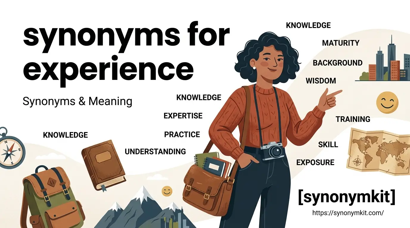 synonyms for experience