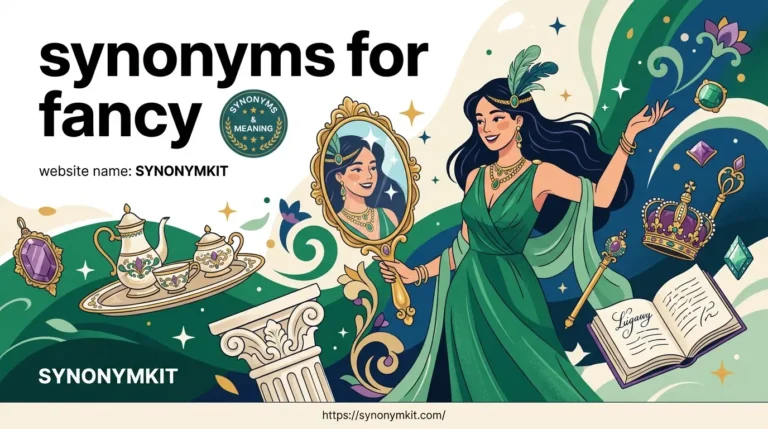 synonyms for fancy
