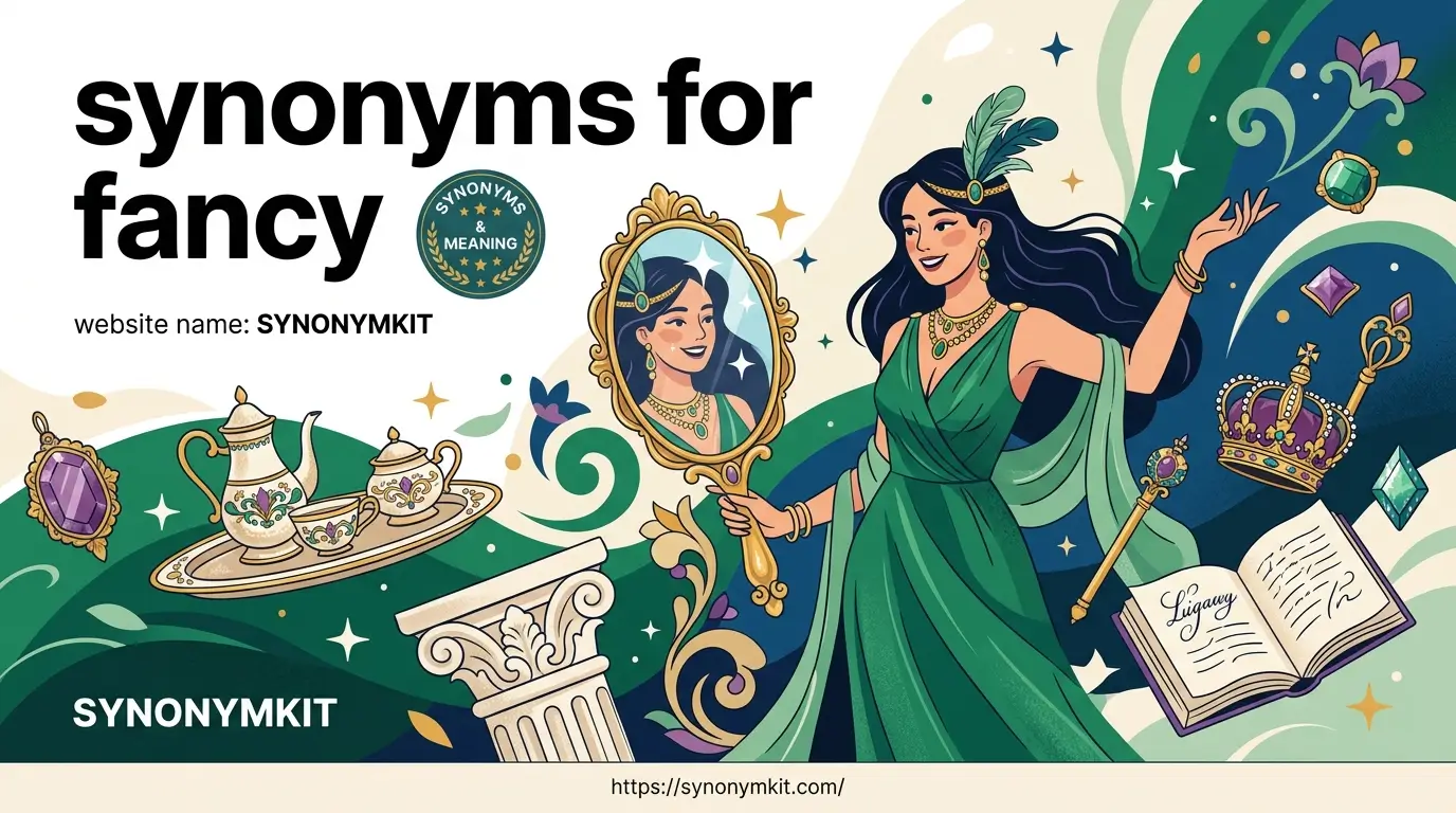 synonyms for fancy