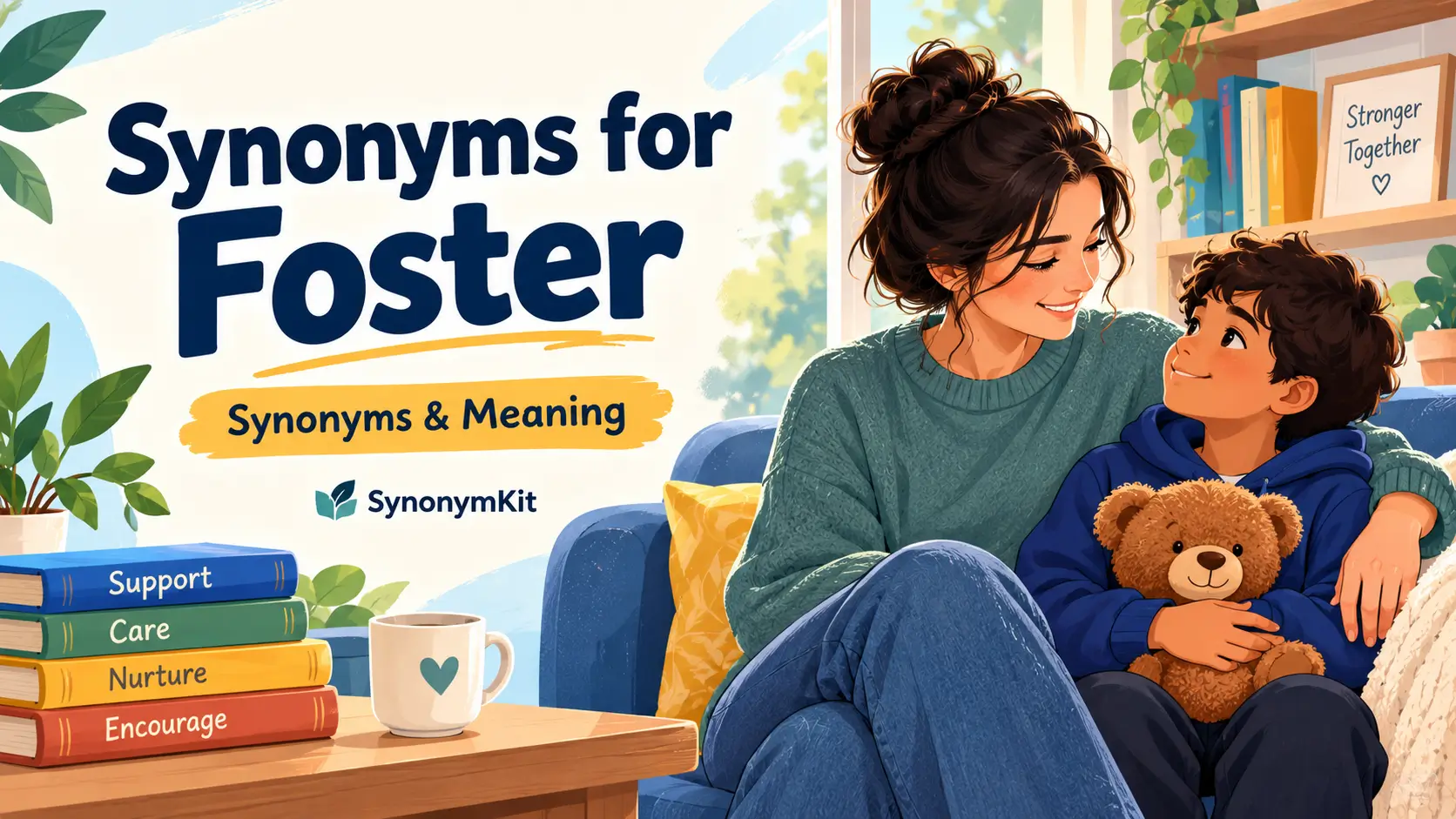 synonyms for foster