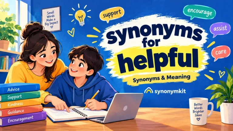 synonyms for helpful