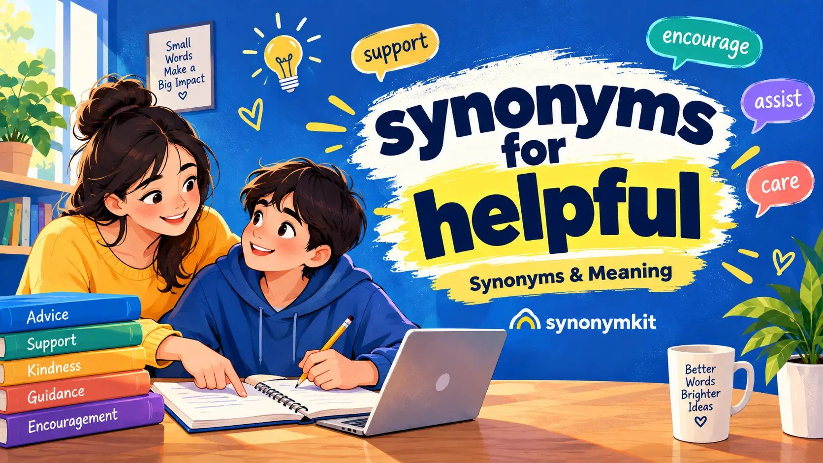 synonyms for helpful