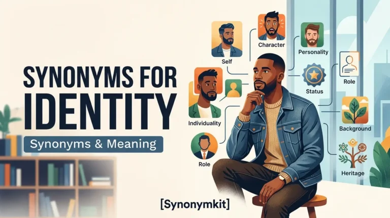 synonyms for identity