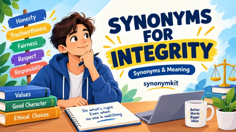 synonyms for integrity