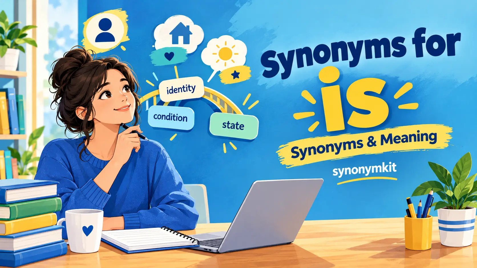 synonyms for is