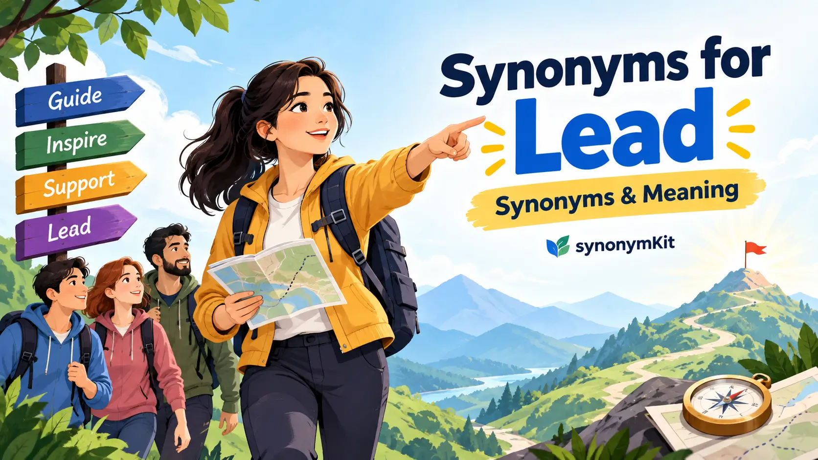 synonyms for lead
