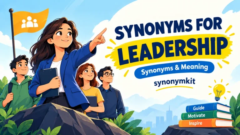 synonyms for leadership