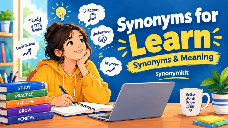 synonyms for learn