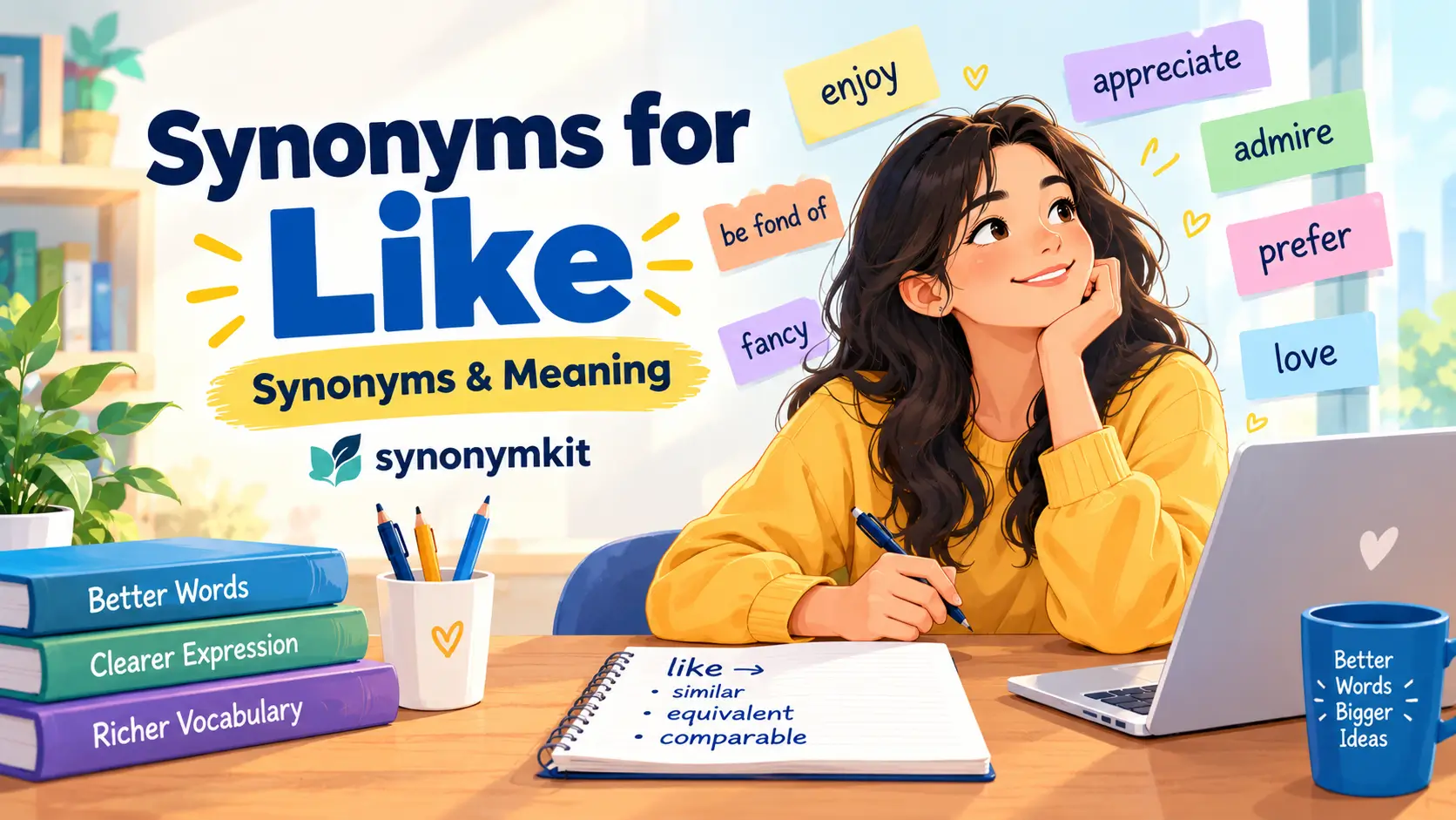 synonyms for like