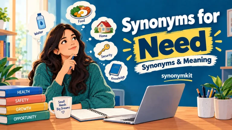 synonyms for need