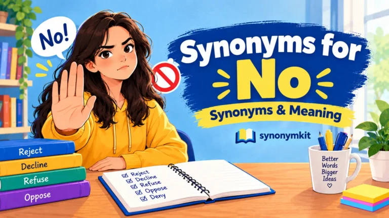 synonyms for no